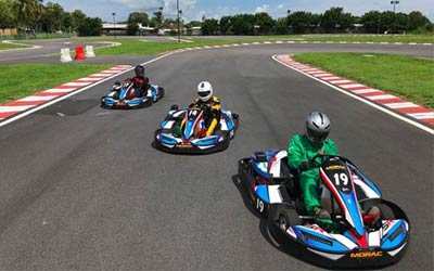 outdoor karting track