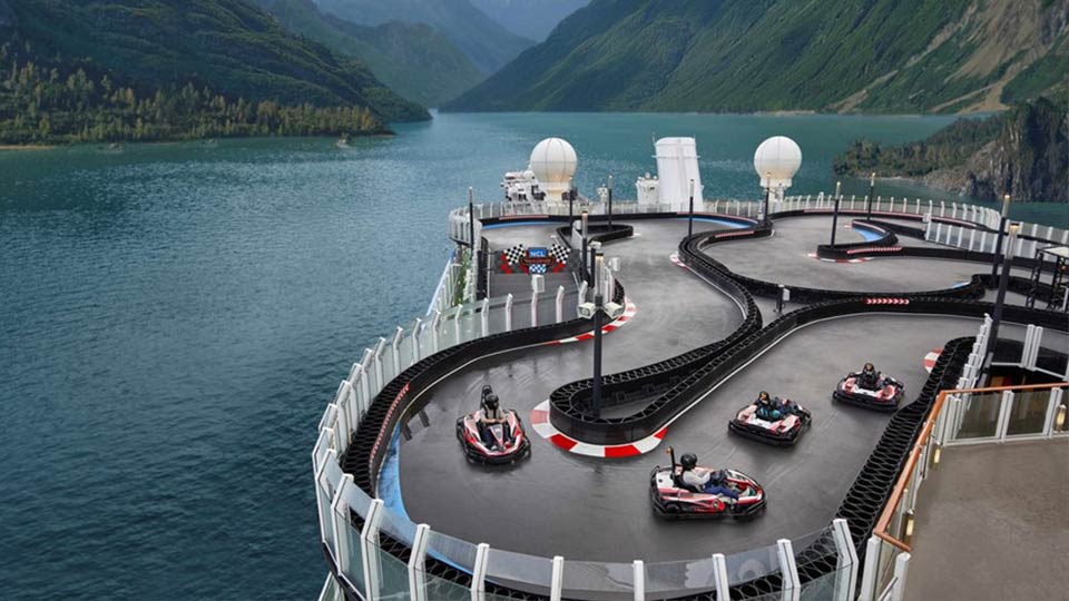 A Cruise Ship With Go Karts Norwegian Cruise Line GoKartGuide A Cruise Ship With Go Karts Norwegian Cruise Line GoKartGuide