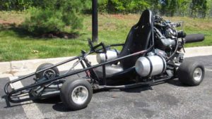 jet-powered go-karts