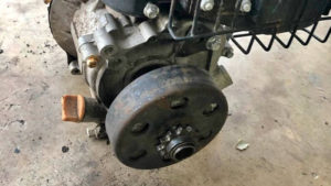 how to fix a go-kart clutch