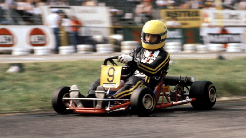 famous go-kart racers ayrton senna