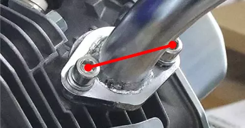 exhaust hollow to hollow