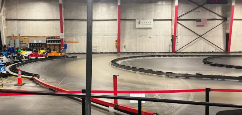 The Alley Indoor Entertainment go karting 